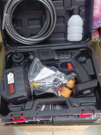Combo Hidrolavadora portátil + Mini Aspiradora 3 en 1